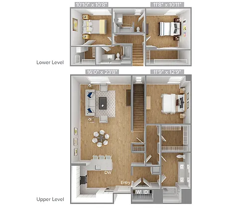 Floor plan C1TH