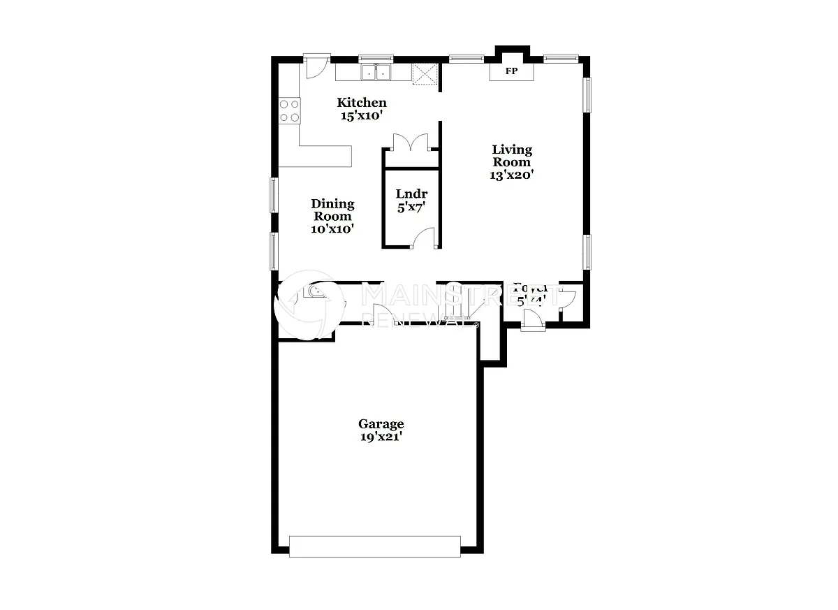 Floor Plan - 414 Summer Breeze Dr
