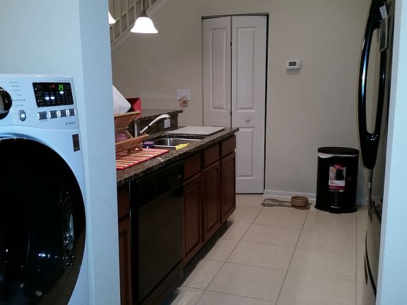 laundry looking into kitchen