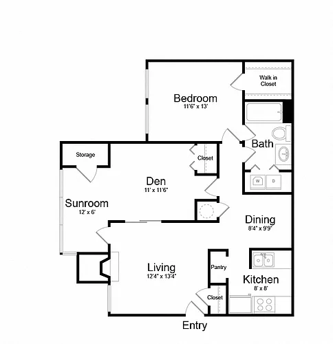 Floor plan B1
