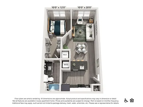 Floor plan A1A