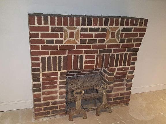 Finished Club Basement and Fireplace