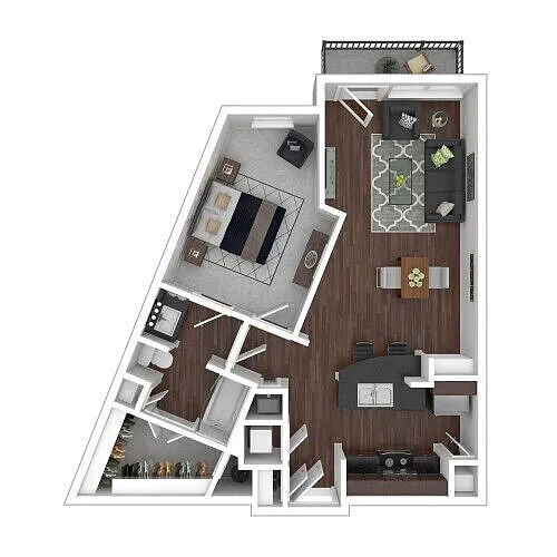 Floor plan A2 Bluff