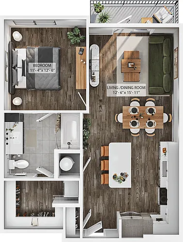 Floor plan A15