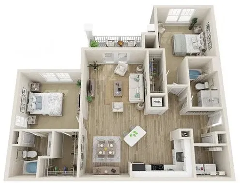 Floor plan The Riverstone