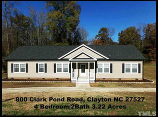 800 Clark Pond Rd, Clayton, NC 27527