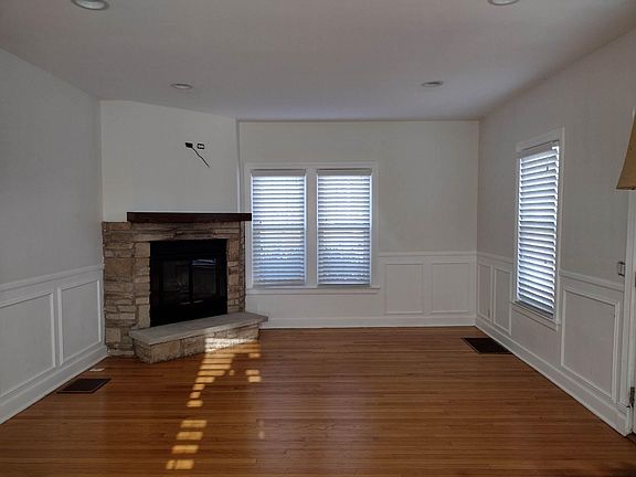 Family room fireplace