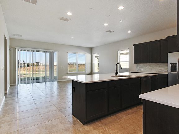 Kitchen overlooking great room