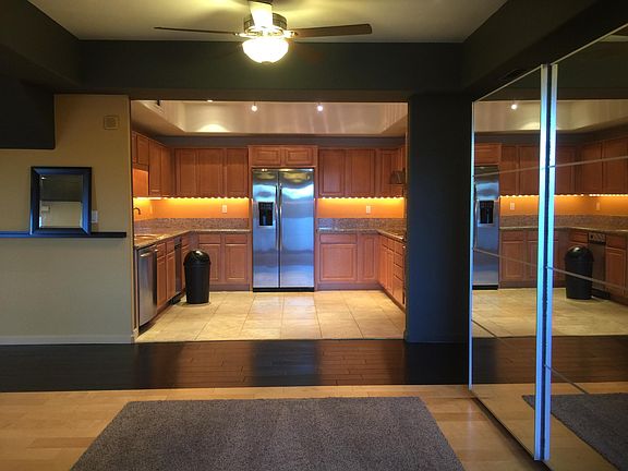 Looking into kitchen