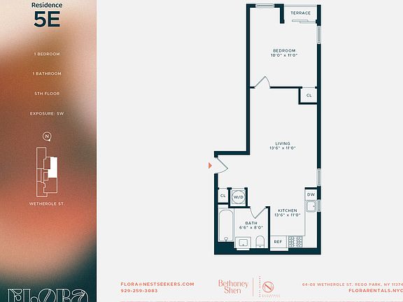 2nd image of 64-08 Wetherole St #5E