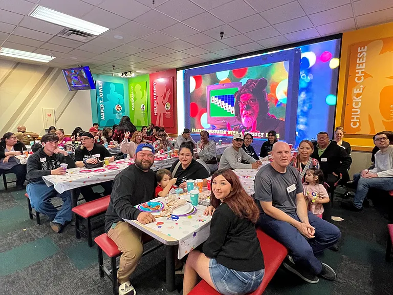 Villa Santa Fe's Annual Holiday Party at Chuck E. Cheese
