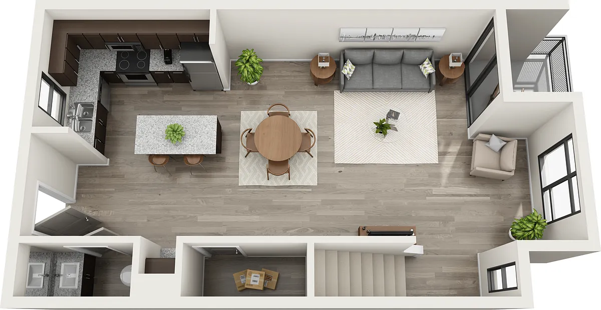 Floor plan Clapton