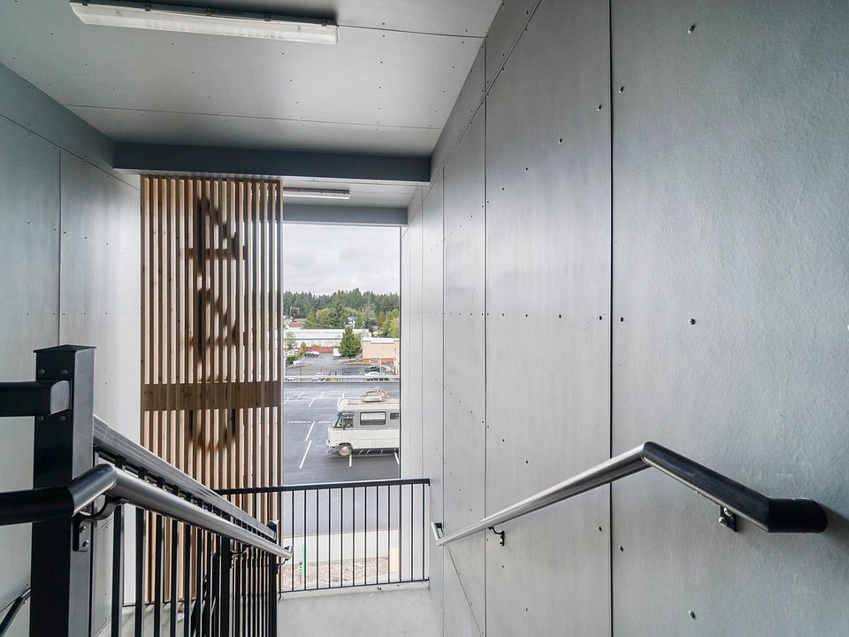 Our units feature safety railings for easy and secure navigation of the stairs.