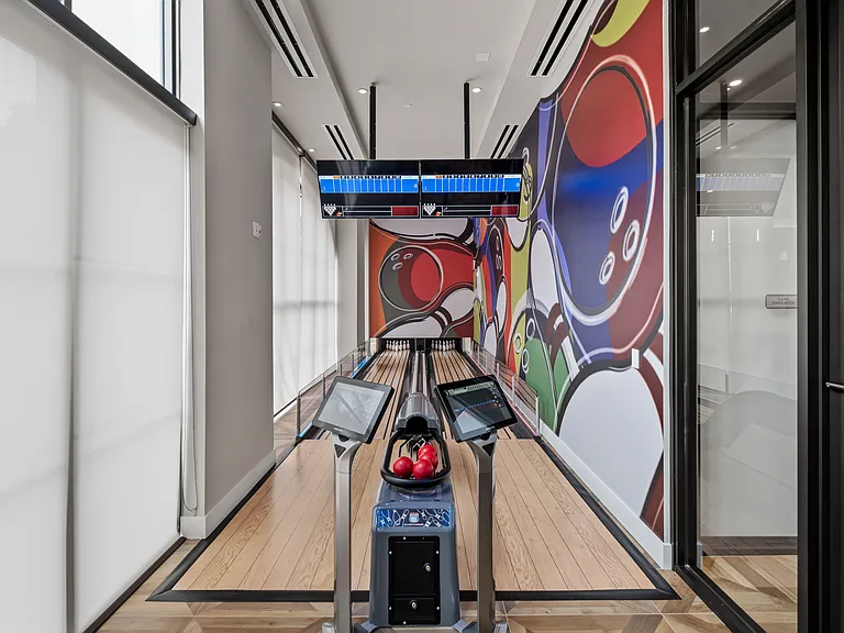 Miniature Bowling Area