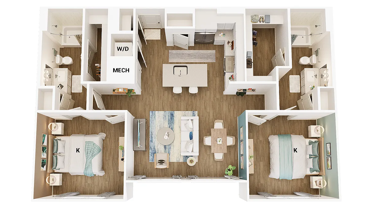 Floor plan B1