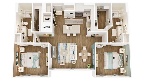 Floor plan B1