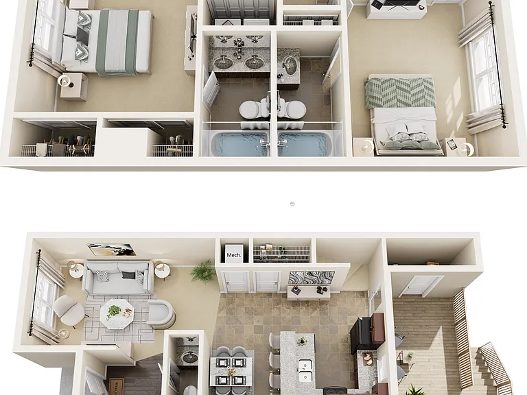 The Townes At Northridge Park — Photo 17