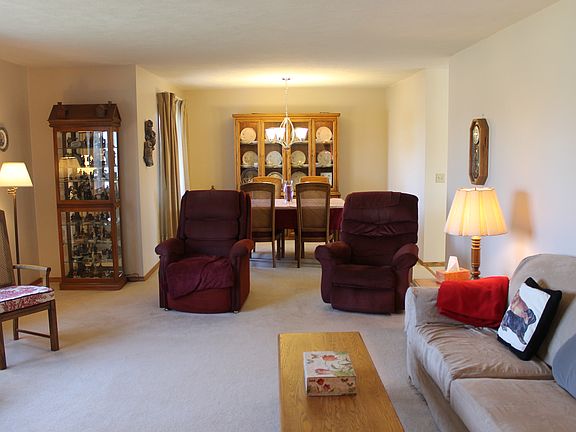 Decor is neutral throughout