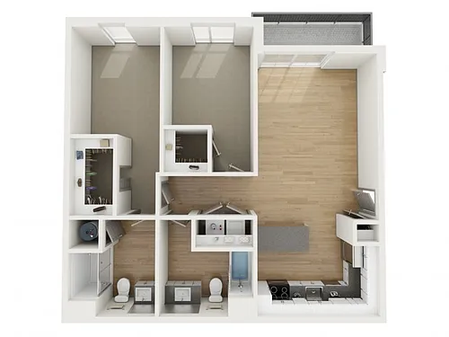 Floor plan B6