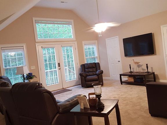 Living Room with 65" TV.