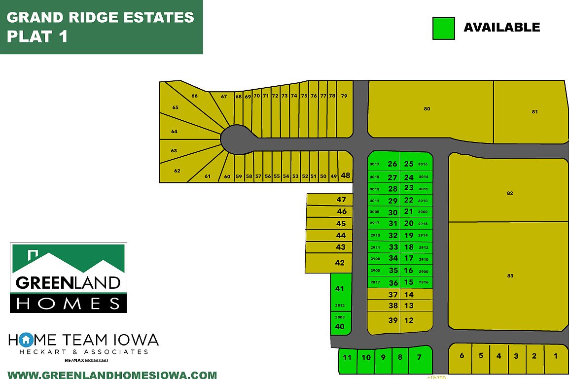 Grand Ridge Estates by Greenland Homes in Van Meter IA Zillow
