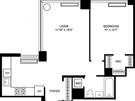 2nd image of 450 W 17th St APT 1810