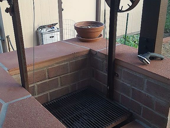 Santa Fe style grill