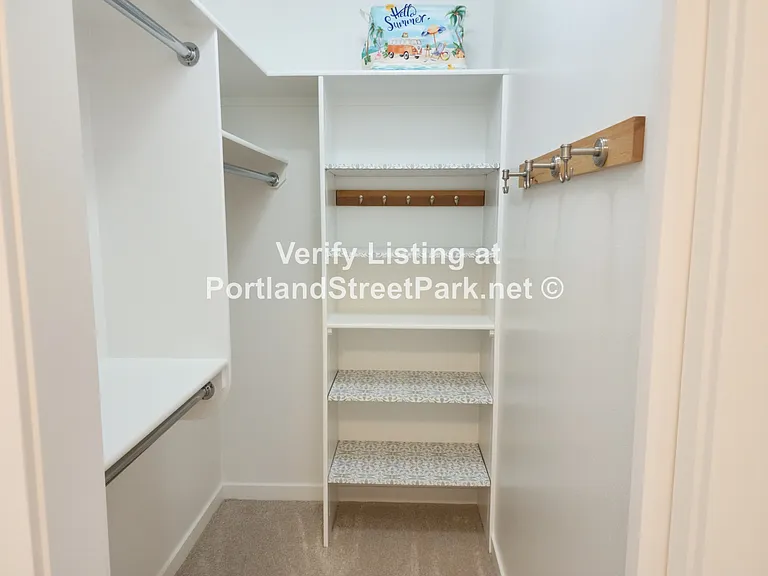 Bedroom 2 walk-in closet
