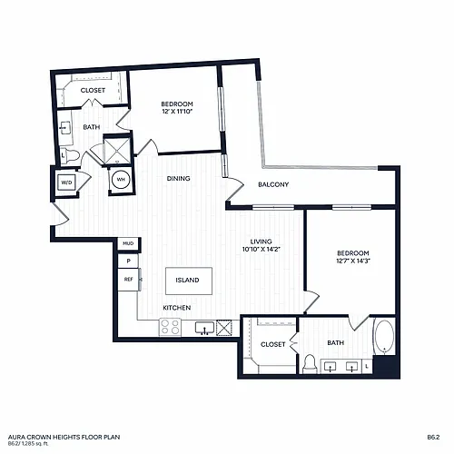 Floor plan B62