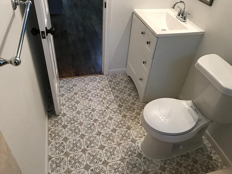 Hall bathroom