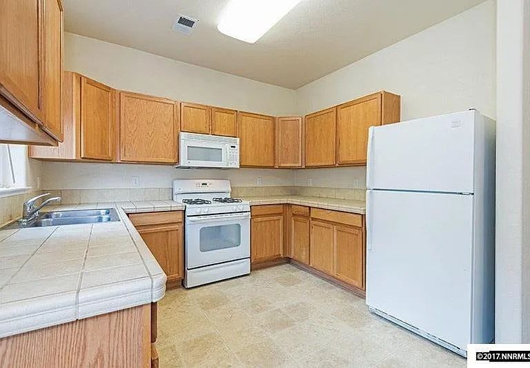 Kitchen with all the Standard Appliances on the Second Level