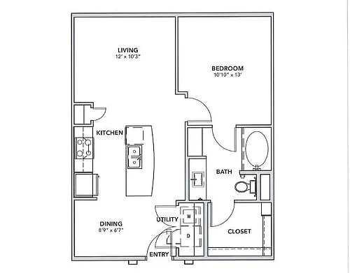 Floor plan A10 - II