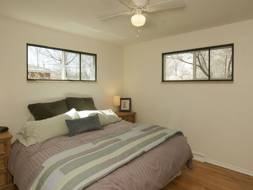Bedrooms with hardwood floors