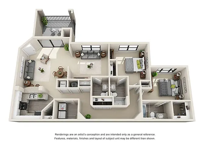 Floor plan The Magnolia