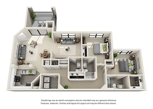 Floor plan The Magnolia