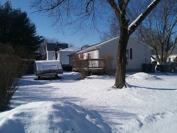 back yard from street corner