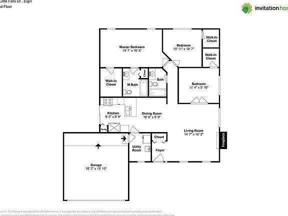 3rd image of 1071 Little Falls Dr