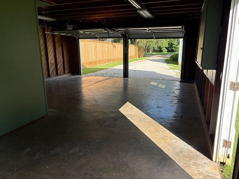 Inside Garage