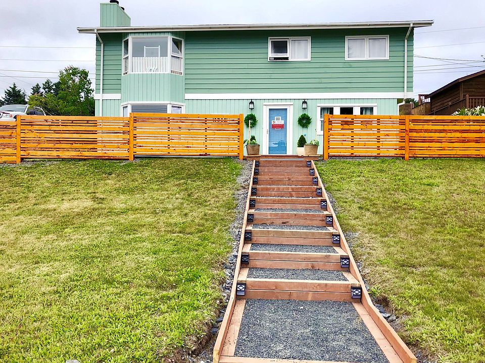 Stairs and Privacy Fence
