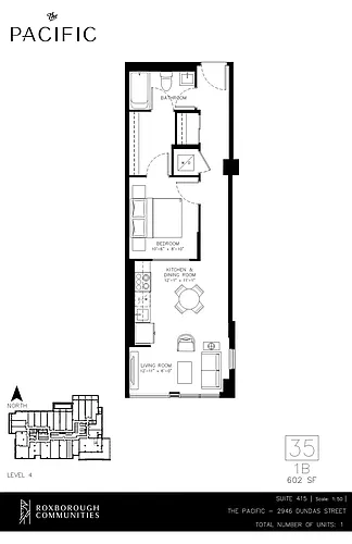 Floor plan 1 bedroom 1 bath 1 Bed 1 Bath 20