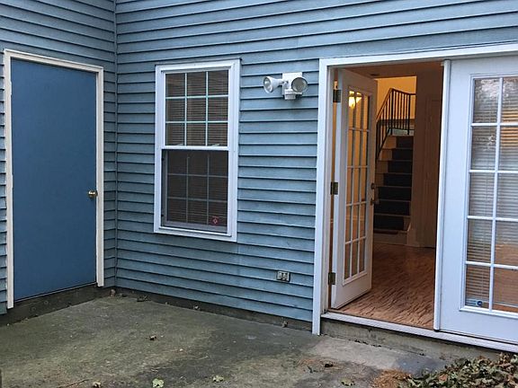 patio and storage shed