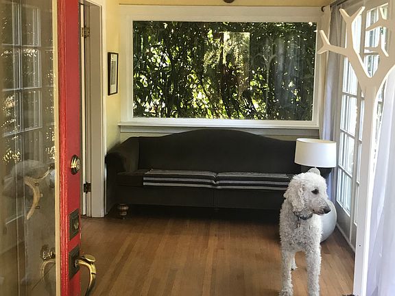 Sunroom entry.