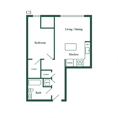 Floor plan C3