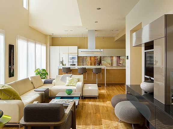 Modern Open Floor Plan