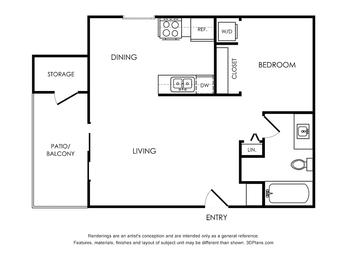 Floor plan A1 Renovated
