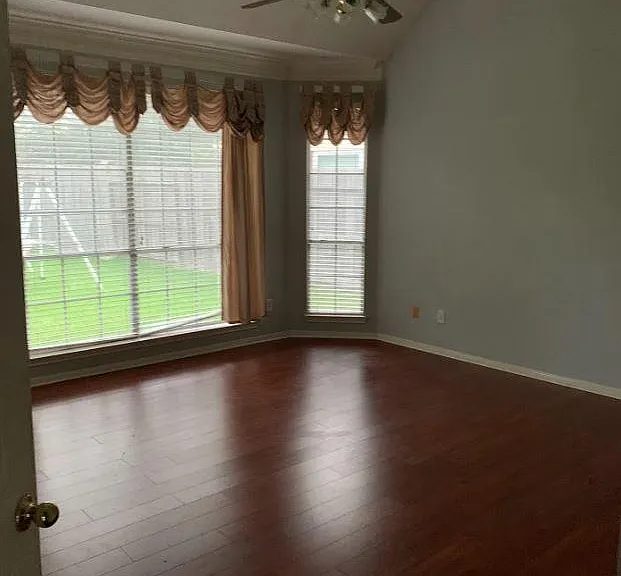 Master Bedroom with high ceilings