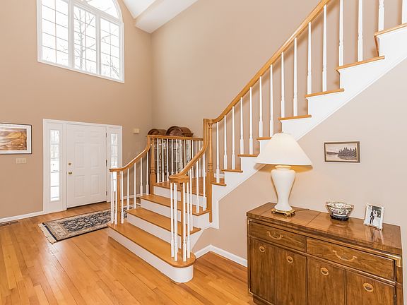 Two Story Foyer with Spacious Staircase