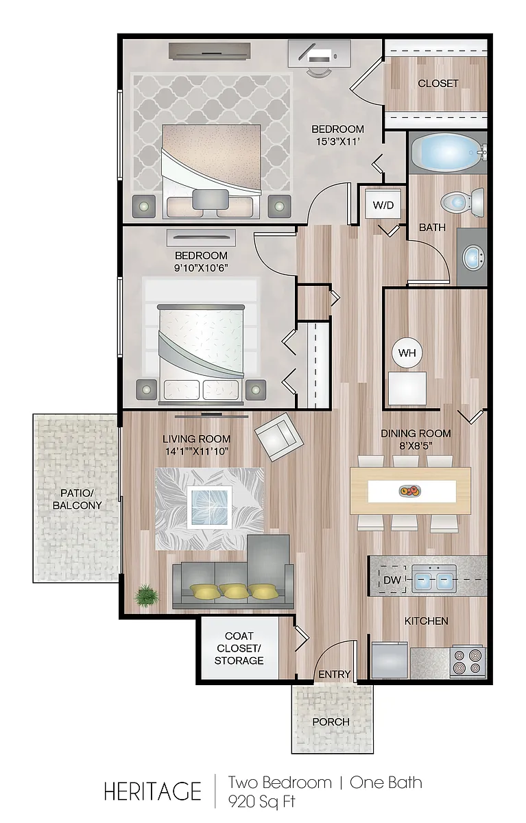 Floor plan HERITAGE