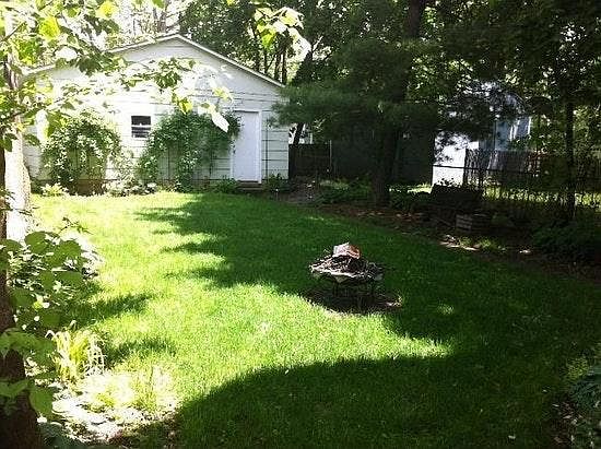 beautiful backyard