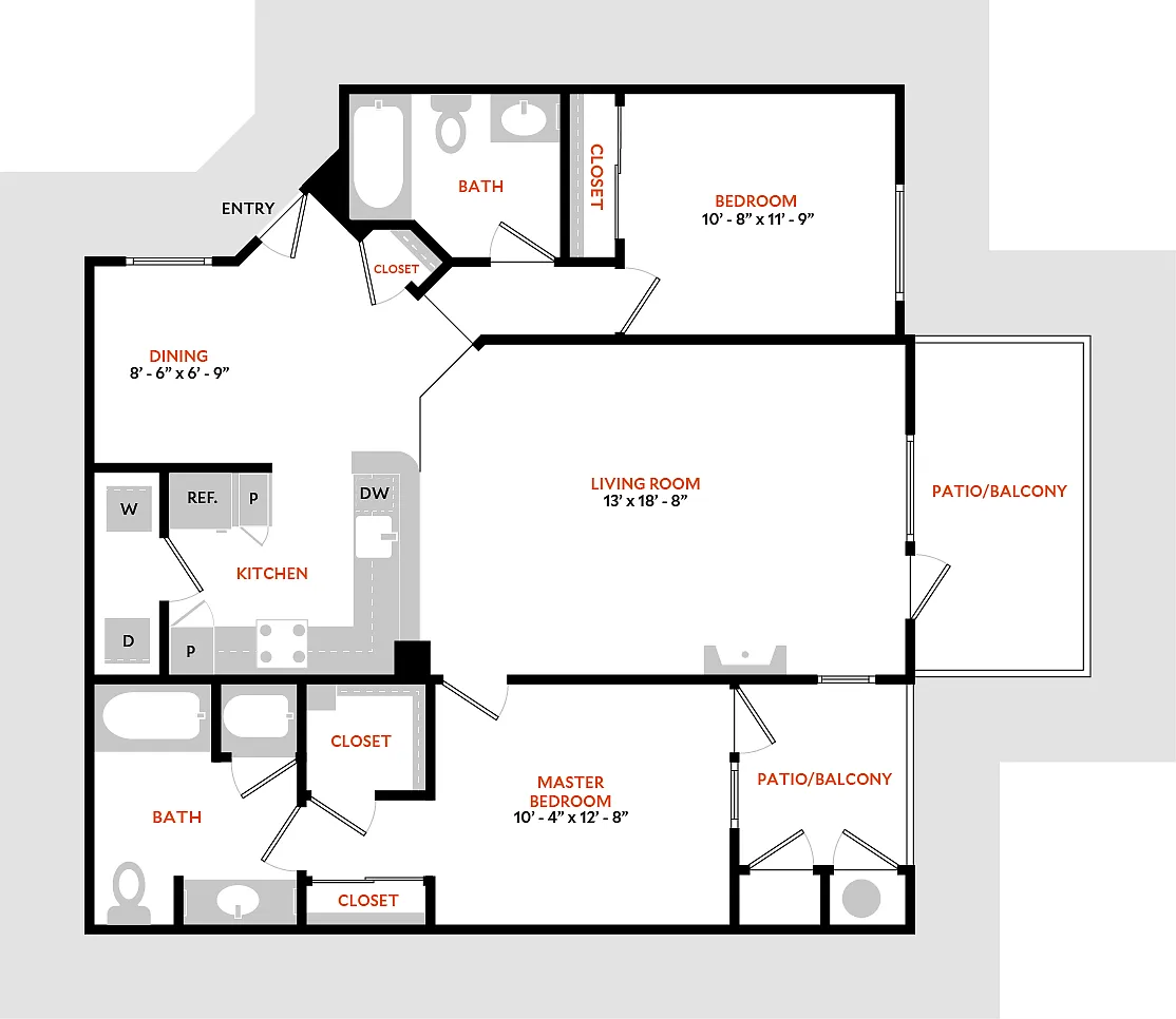Floor plan Plan 2GR